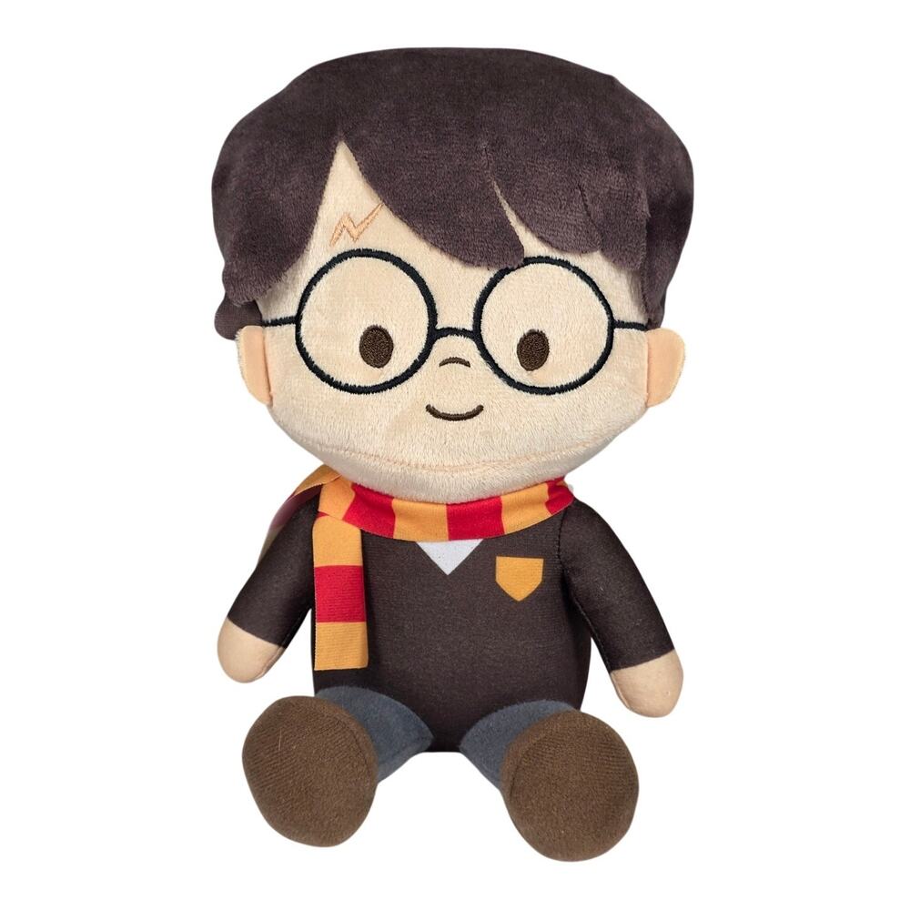 HARRY POTTER PLUSH – 9" – WIZARDING WORLD BY JUST PLAY – SCARF & GLASSES